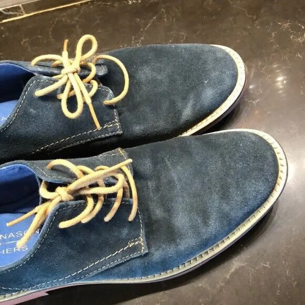 Mark Nason x Skechers cornflower‎ Blue Suede lace-up Men’s Size 8